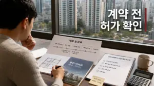 동탄 토지거래허가구역 지정 후 아파트 매수 절차 변화를 설명하는 대표 이미지