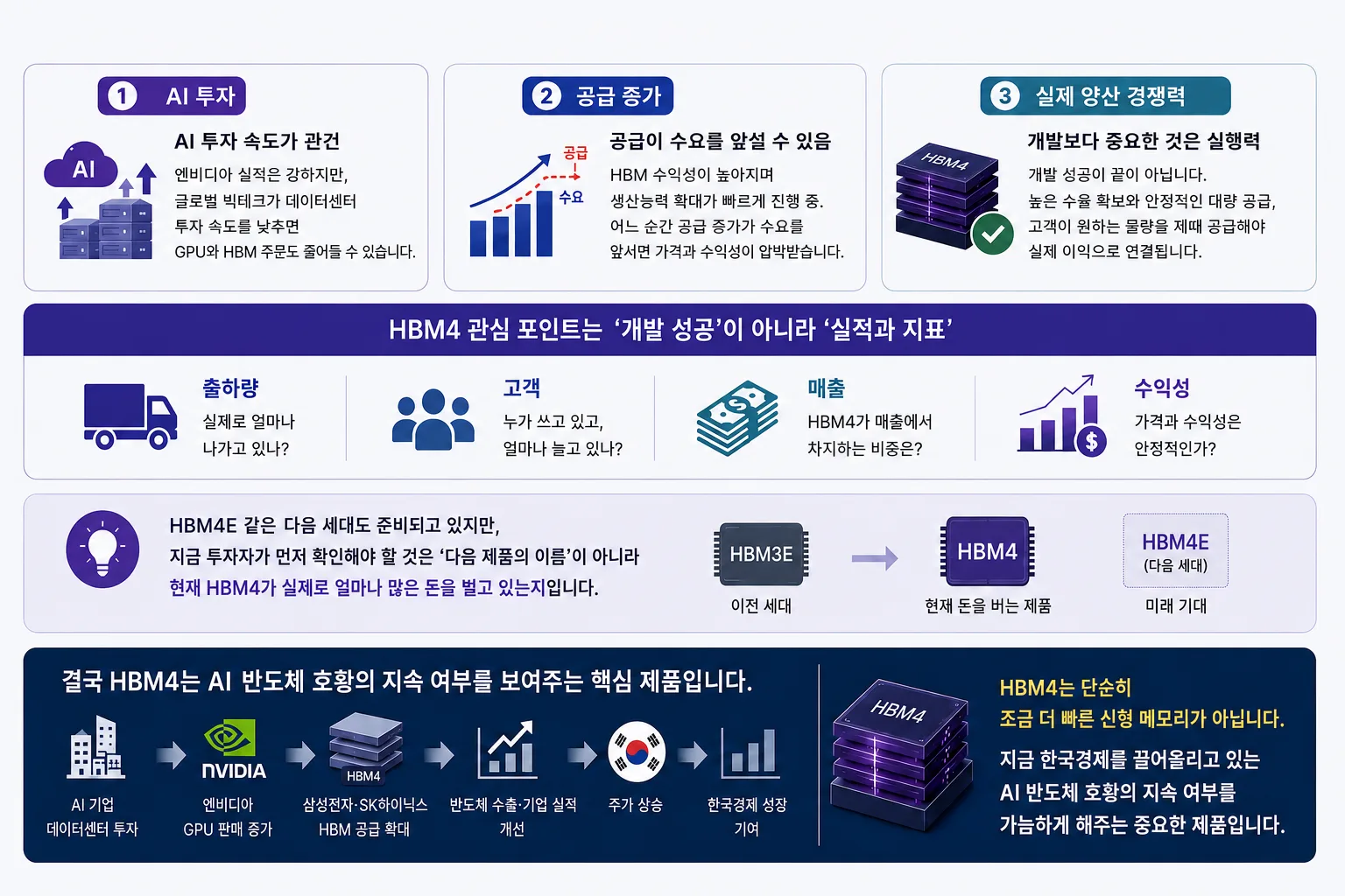 투자자라면 HBM4 뉴스에서 무엇을 봐야 할까 내용을 보여주는 생활 장면